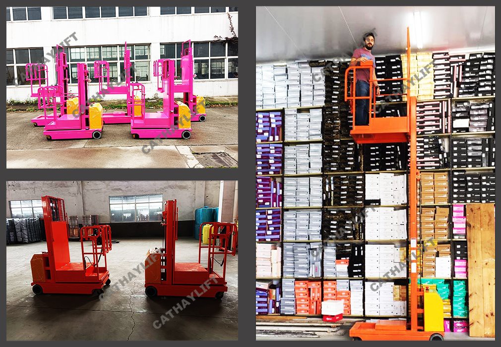 electric order picker-real order